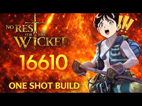 BROKEN Fire Mage Build – One-Shot Bosses | No Rest for the Wicked