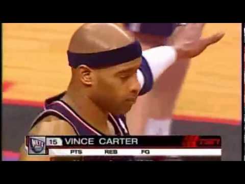 2005.04.15 - Vince Carter 39 pts Highlights vs Raptors [First Return to Toronto]
