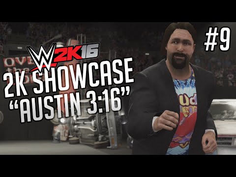 WWE 2K16 2K Showcase - Austin 3:16 Gameplay Walkthrough Part 9