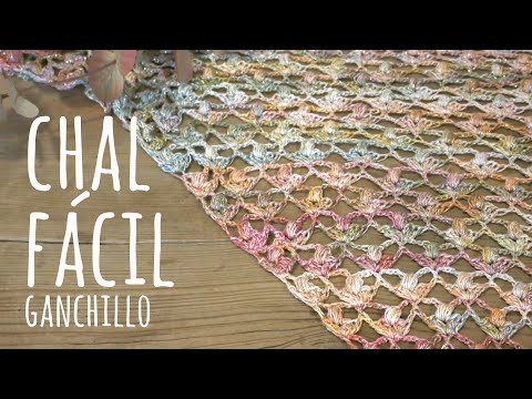 🌷 HOW TO KNIT AN EASY MINI TULIPS CROCHET SHAWL 🌷 | Yarn and Balls | Crochet