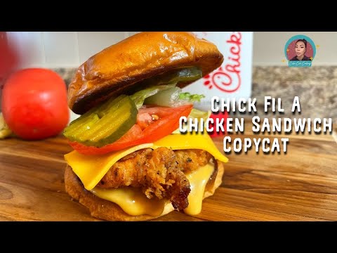 EASY CHICK FIL A CHICKEN SANDWICH RECIPE | HOW TO MAKE A CHICKEN SANDWICH