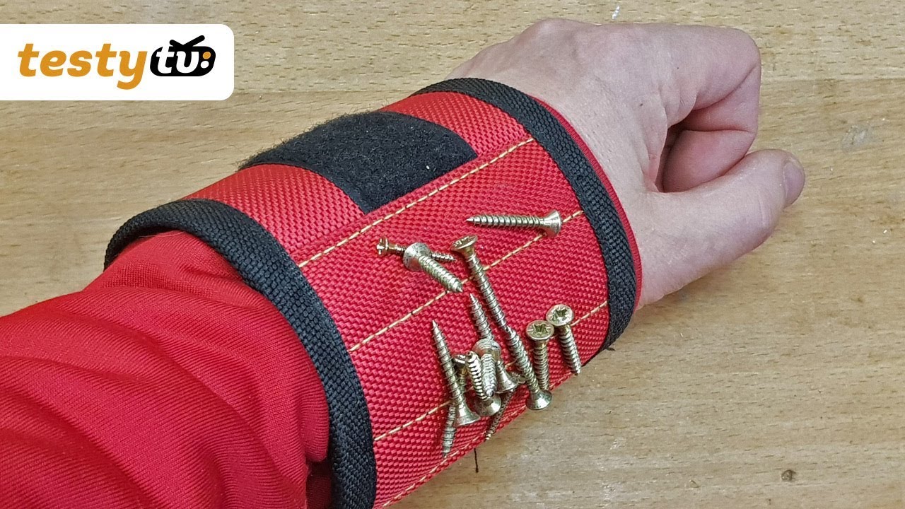 Watch Chiny: Opaska magnetyczna na nadgarstek do wkrętów i gwoździ now Chiny: Opaska magnetyczna na nadgarstek do wkrętów i gwoździ