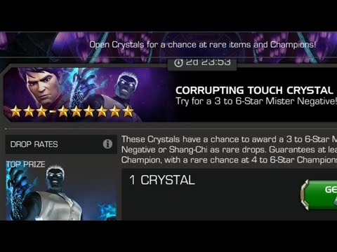 1x Mister Negative Cavalier (Corrupting Touch) Crystal | MCOC