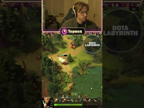 Topson Thought He's So Dead, But This Changed Everything in Dota 2 #dota2 #gaming #outplay