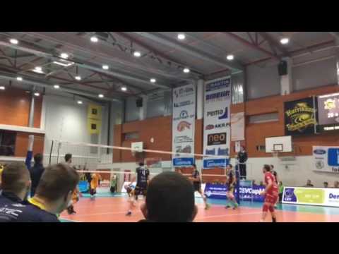 Diatec Trentino voittaa Hurrikaani-Loimaan, pelin loppu