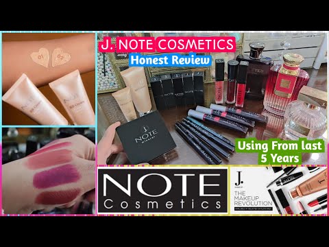 J. NOTE COSMETICS REVIEW｜J. Note Makeup Review & Swatches｜J. Perfumes For Ladies & Men  Review #jdot