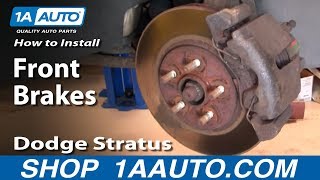 How to Replace Front Brakes 01-06 Dodge Stratus