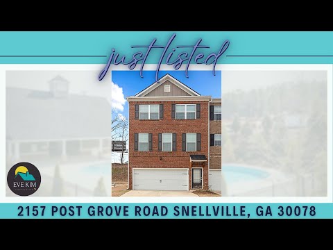 New Listing with Eve Kim – 2157 Post Grove Road, Snellville 🏡