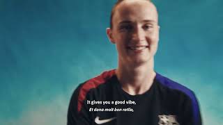 Spotify FCB Femení Players React to Spotify Wrapped