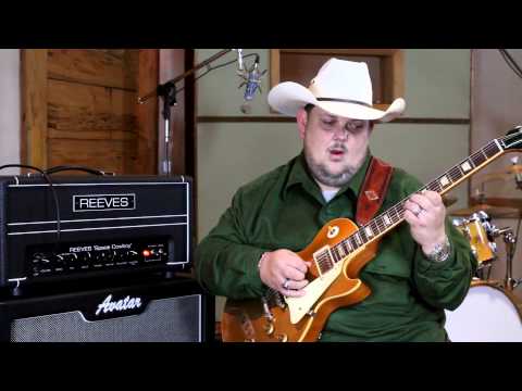 Reeves Space Cowboy Johnny Hiland with a Les Paul