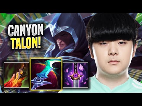 CANYON IS SO GOOD WITH TALON! - DK Canyon Plays Talon JUNGLE vs Viego! | Season 2022