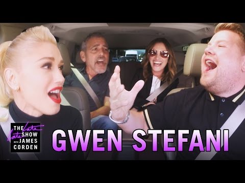 Georges Clooney, Julia Roberts et Gwen Stefani réunis le temps d&rsquo;un karaoké