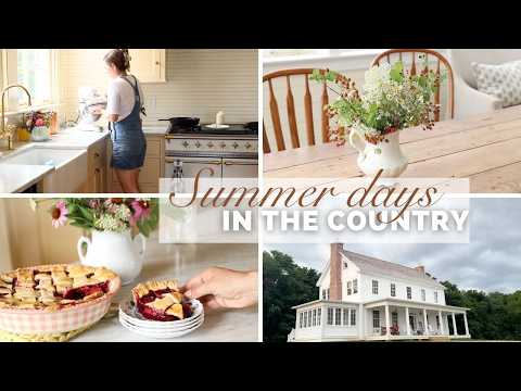 Days at home in the countryside