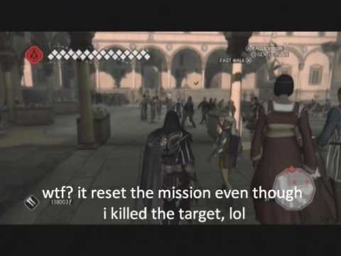 Assassins Creed 2 Glitch on bonfire of vanities