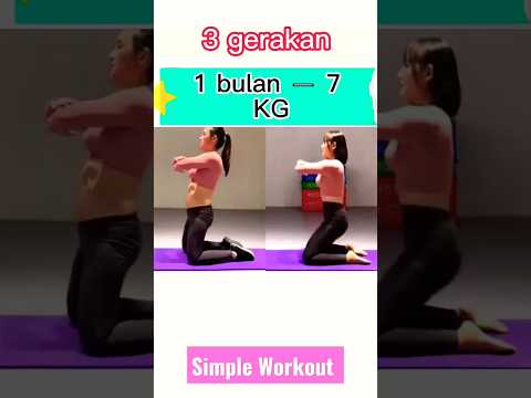 Siapa bilang olahraga harus berat? Yuk, coba gerakan ringan ini untuk membantu bakar lemak di perut! 💪✨