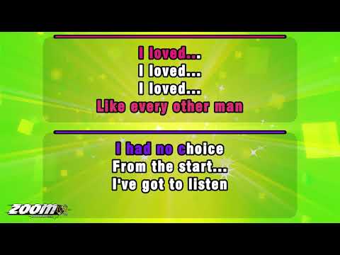Donna Summer And Barbra Streisand - No More Tears Enough Is Enough - Karaoke Version