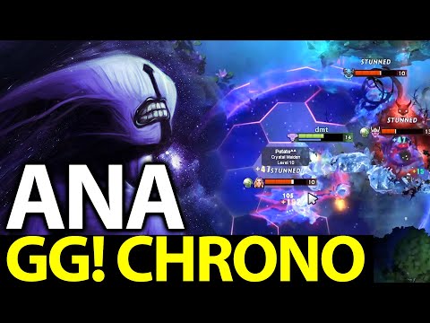Epical Set-up! Triple Chronosphere ANA Faceless Void - IMMORTAL CARRY of OG Dota 2 Gameplay
