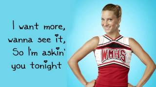 Glee - Hold It Against Me (Lyrics)