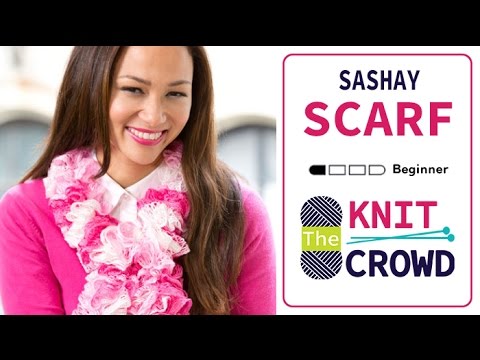 How to Knit Sashay Scarves