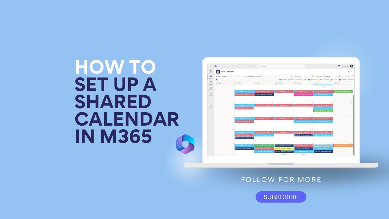 How to Create a Shared Calendar in Microsoft 365 | Guide for Teams & Outlook