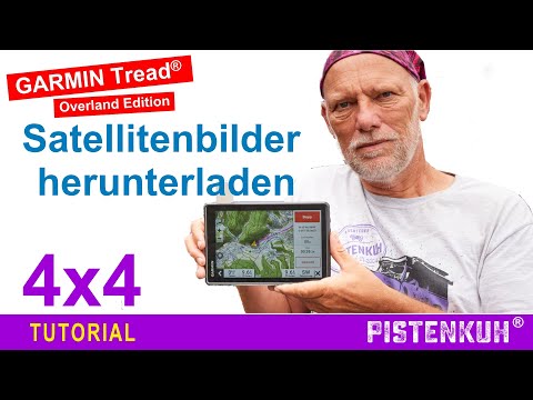 Satellitenbilder nutzen mit dem Garmin Tread Overland