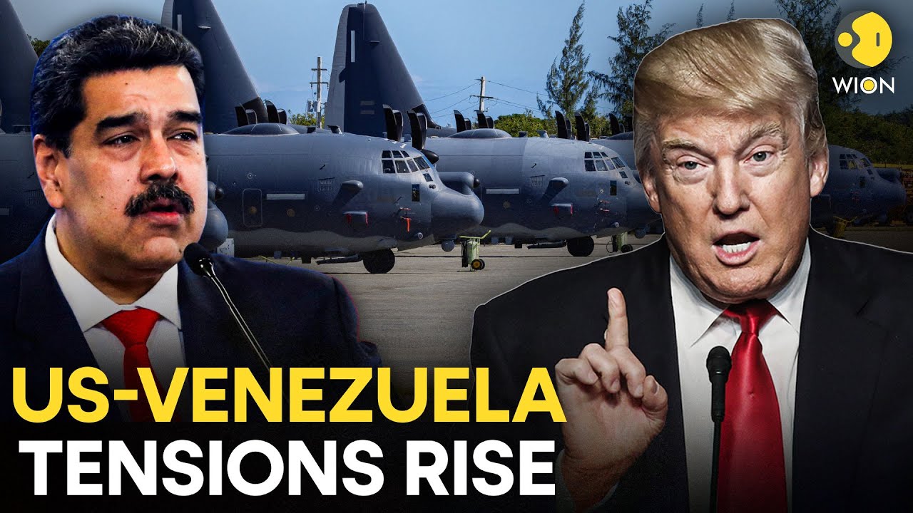 US-Venezuela Tensions LIVE: At Least Eight US Military Vessels Operating in Caribbean | WION