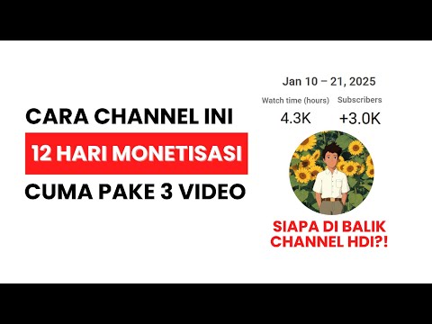 Cara Gue Dapet 3000 Subscriber & 4000 Jam Tayang dalam 12 Hari!