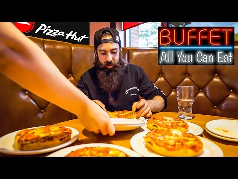 THE PIZZA HUT UNLIMITED BUFFET TAKE DOWN | BeardMeatsFood