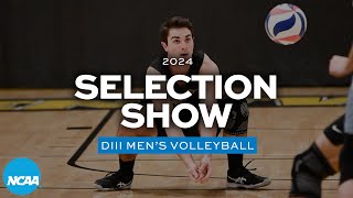 2024 NCAA DIII men's volleyball selection show