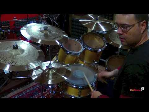 Groove Cymbals Crixus White Series Test