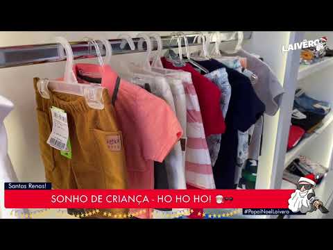 PAPAI NOEL LAIVÊRO - SONHO DE CRIANÇA