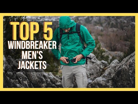 ✅ BEST MEN'S WINDBREAKER JACKET 2024 - Top 5