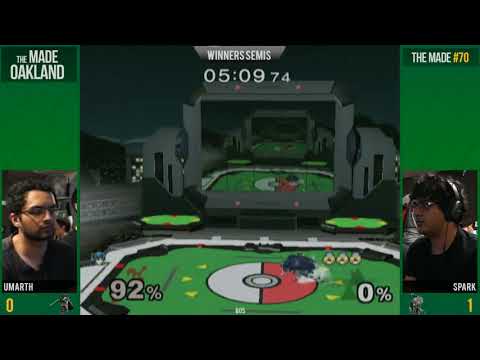 Spark (Sheik) vs Umarth (Marth) Winners Semifinals at The MADE #73