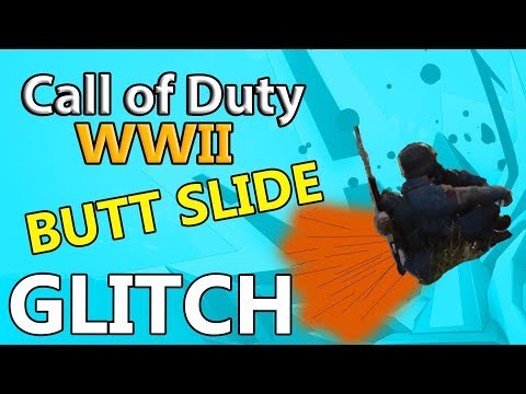 Easy Sliding Butt Glitch in Head Quarters - CoDWW2
