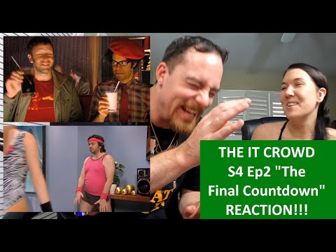 Americans React | THE IT CROWD | The Final Countdown Season 4 Episode 2 | REACTION