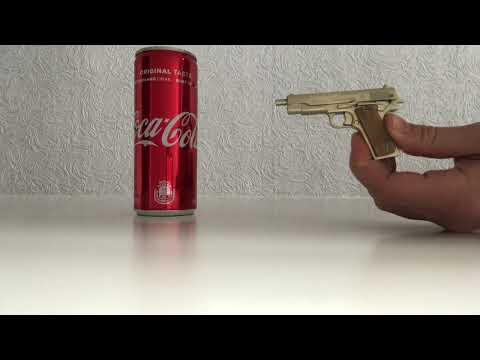 W.POLAH MINIATURE GUNS: the Colt 1911 in action | 2mm Slide Gun | mini M1911 | Gift for Men
