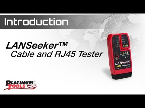 LANSeeker™ - Cable Tester and RJ45 Tester