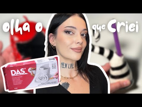 descobri um hobby novo... CERÂMICA FRIA 😱