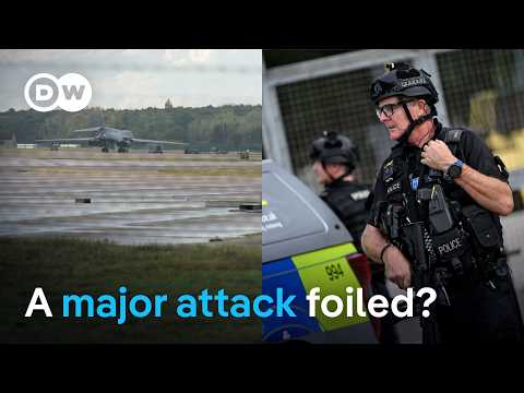 What's behind anti-terror arrests near UK airbase? | DW News
