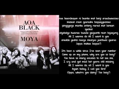 [ROM + ENG] AoA Black - Moya Lyrics