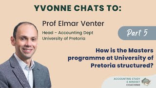 Masters programme - University of Pretoria
