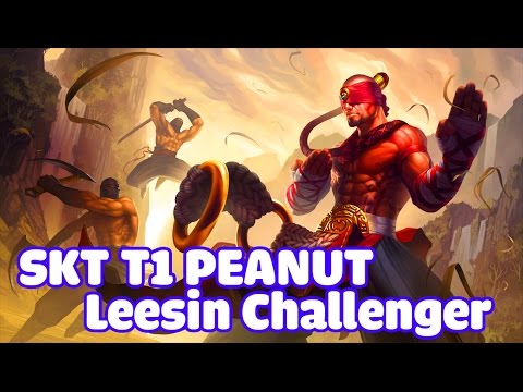 SKT Peanut Lee Sin Jungle vs Khazix Rank Korea Challenger
