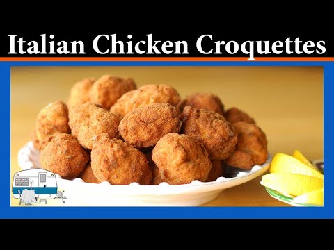 Italian Chicken Croquettes