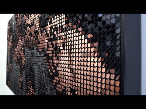 Flip-Disc Artwork — Negra Tide