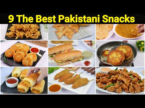 9 Special Pakistani Snacks Recipes by (YES I CAN COOK)