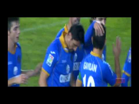 Ciprian Marica in Girona FC vs Getafe CF   Overhead Kick Goal  new