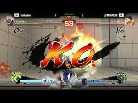 SSF4AE Infiltration vs EG Momochi - CAPCOM-Cup Asia Grand Finals