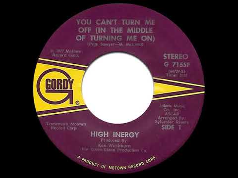 High Inergy - You Can't Turn Me Off (In the Middle of Turning Me On) (Single Version)