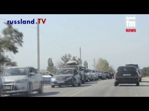 Krim: Monsterstau am Fährhafen [Video]