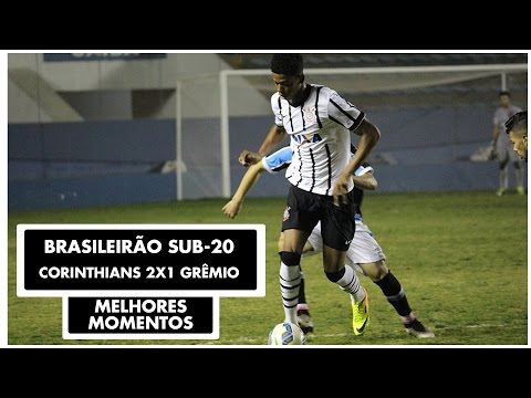 Corinthians 2x1 Grêmio - Melhores Momentos - Campeonato Brasileiro Sub-20